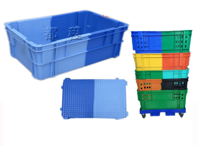 271號(hào)雙色塑料箱 271號(hào)雙色塑料箱