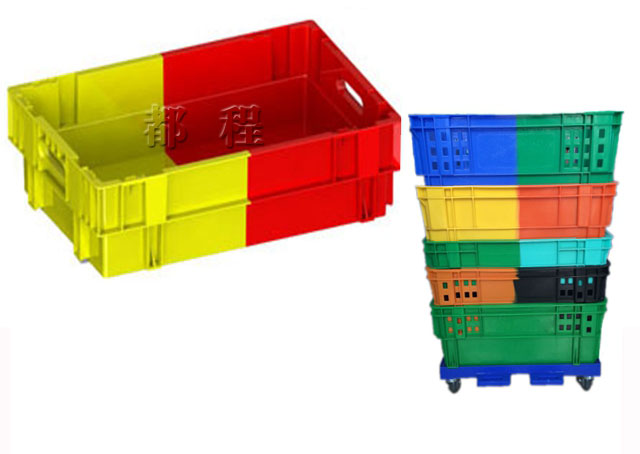 276號(hào)雙色塑料箱 276號(hào)雙色塑料箱
